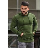 Madmext Sweatshirt - Khaki - Regular fit Cene