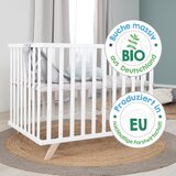 Roba Putni krevetić od masivne bukve s podesivom visinom 75x100 cm u prirodnoj boji Lil Planet – | shoptok.hr