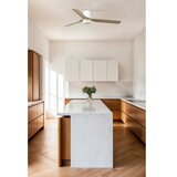 Faro 33829 - plafonski ventilator PUNT TUB M, braon/bela, prečnik 130 cm + daljinski upravljač | Eponuda.com