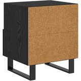  Noćni ormar Crni hrast 40 x 35 x 47,5 cm Konstruirano drvo | shoptok.hr
