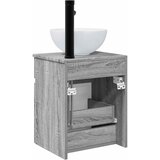  Umivaonik s policom za zid Siva Sonoma 39 x 41 x 64,5 cm | Eponuda.com