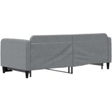  Dnevni krevet na razvlačenje svjetlosivi 80 x 200 cm od tkanine | shoptok.hr