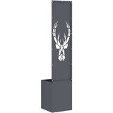  Privatnost u vrtu Antracit 32 x 140 cm Hladno valjana čelična | shoptok.hr