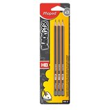 Maped BLACK`PEPS grafitni svinčnik, HB, 3 kosi/blister | Shoptok.si