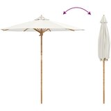  Vrtni suncobran Krem bijela Ø 217 x 230 cm bambus | Eponuda.ba