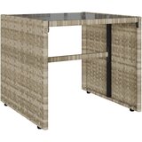  4-dijelni set vrtnih sofa s jastucima svijetlosivi poliratan | shoptok.hr
