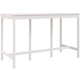 vidaXL Barski stol bijeli 180x80x110 cm od masivne borovine | shoptok.hr