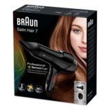 Braun Satin Hair HD780 Professional SensoDryer sušilnik za lase, s toplotnim senzorjem, 2000 W, črn | Shoptok.si