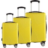  Putni koferi Aga Travel MR4654-Yellow - žuti | shoptok.hr
