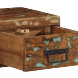 vidaXL Stenska TV omarica 100x30x19 cm trden predelan les | Shoptok.si