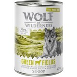 Wolf of Wilderness Senior "Free-Range Meat" 6 x 400 g - Green Fields - jagnjetina & piščanec iz proste reje Cene