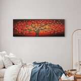  Slika - Fiery Tree (1 Part) Narrow 120x40 | shoptok.hr