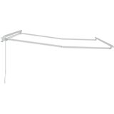  Senčnik Bela 3 x 2,5 m Kovina, (5000143538) | Shoptok.si