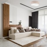  plafonsko svetlo sirja double 4xE27/15W/230V, prečnik 45 cm, bež | Eponuda.com