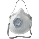 Moldex Zaščitna maska FFP2 NR D, z ventilom za izdih, DE 20 kosov, bele barve | Shoptok.si