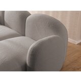 Ropez Siva kutna garnitura od bouclé tkanine (u obliku slova "U") Orbit – | shoptok.hr