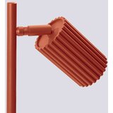 Stolna sollux SL.1643 - stona lampa karbon 1xGU10/10W/230V narandžasta | Eponuda.com