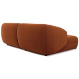 Makamii Narančasta baršunasti kutna garnitura (s lijevim kutom) Moana – | shoptok.hr