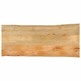 vidaXL Mizna plošča 140x60x2,5 cm naraven rob trden mangov les | Shoptok.si