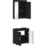  Set namještaja za kupaonicu TULUM Crna Konstruirano drvo | shoptok.hr