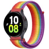 Chameleon Najlonski pašček za uro (22 mm) - rdeč mavričen | Shoptok.si