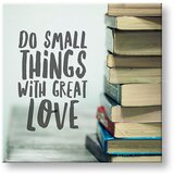  Motivacijska slika na platnu Do small things_002 (moderne) | Shoptok.si