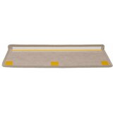  Samoljepljivi otirači za stepenice 15 kom 65x21x4 cm tamnobež | shoptok.hr