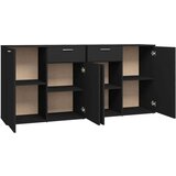  Komoda crna 160 x 36 x 75 cm od iverice | shoptok.hr