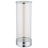 Globo LED namizna svetilka Bendy (Ø x V: 84 x 220 mm, Barva ohišja: Srebrna, 1,8 W) | Shoptok.si