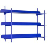 PT LIVING Plava metalna polica s više razina 60 cm Cool Retro – Cijene