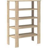 vidaXL Regal za čevlje sonoma hrast 61x32x87,5 cm inženirski les | Shoptok.si
