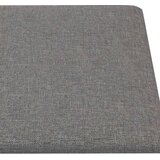  Zidna uzglavlja 12 pcs Svijetlo siva 60 x 30 cm tkanina | Eponuda.com