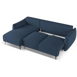Makamii Modra kotna sedežna garnitura (levi kot) Malie – | Shoptok.si