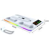  HA8008 EL RGB multifunkcionalni punjač i cooler za PS5 konzolu crni | Eponuda.com