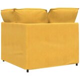  Modularna sofa Kutni modul s jastucima svijetložuta 100 cm | shoptok.hr