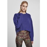 Urban Classics Women's wide oversize sweater blue-purple | Shoptok.si
