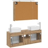  Set ormarića za kupaonicu 4 kom. Hrast artisan | shoptok.hr