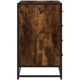 vidaXL Ormar s ladicama dimljeni hrast 70x41x70 cm konstruirano drvo | shoptok.hr