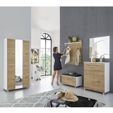 Dieter Knoll STENSKO OGLEDALO, 80/81/3 cm steklo | Shoptok.si