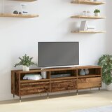 vidaXL TV ormarić Staro drvo 150x30x44.5 cm Konstruirano drvo u