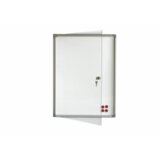  Tabla oglasna 2x3 6xA4 bela magnetna,sa vratima i ključem 73X68 | ePonuda.com