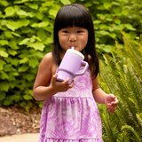 Infantino silikonska čaša 6m+,266ml, lila | Eponuda.com