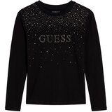 Guess Majice z dolgimi rokavi LS MIDI T-SHIRT Črna Cene