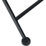 vidaXL Bistro set s mozaikom crno-bijeli od željeza i keramike | shoptok.hr
