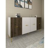 Hanah home komoda loop KB150 white walnut
