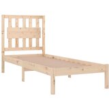 Okvir za krevet od masivne borovine 100 x 200 cm | shoptok.hr