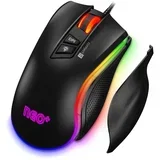 CMO-3591-BK - LED RGB žični gejmerski miš 500-7200 DPI crna