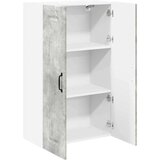 vidaXL Stenska kuhinjska omarica Betonsko siva 60 x 31 x 100 cm | Shoptok.si