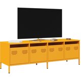 vidaXL TV ormarić boja senfa 135x39x43,5 cm čelični | shoptok.hr