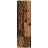 vidaXL Omarica z predalom starinski les 55,5x34x119,5cm inženirski les | Shoptok.si